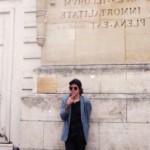 Jon at Pere Lachaise Cemetary, Paris